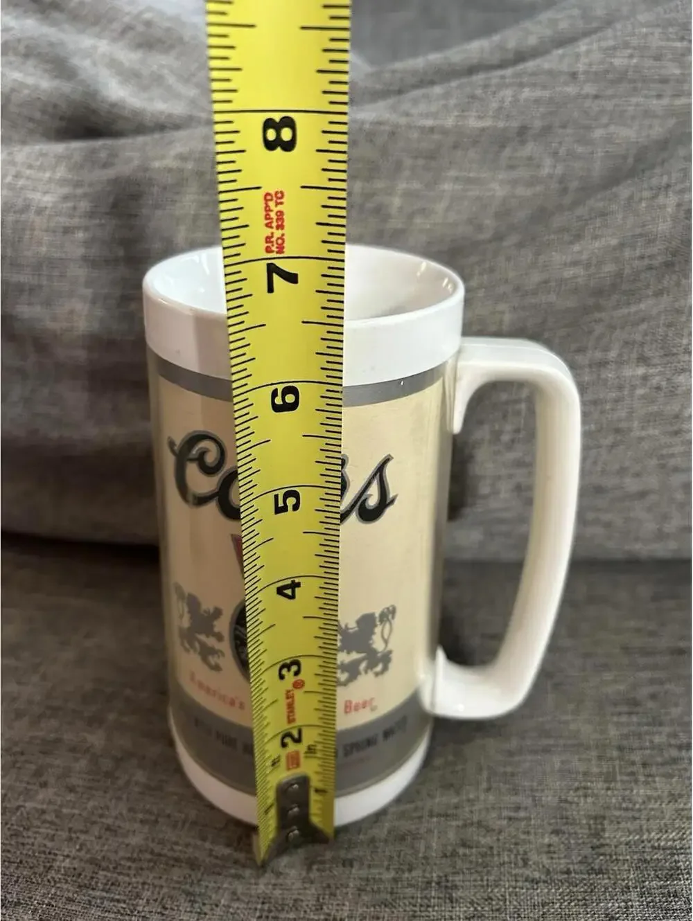 Thermo Serv Coors Insulated Mug Vintage